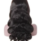 Hand-Tied Lace Wig | High-Density Brazilian Virgin Hair | Adjustable Fit - Image 3
