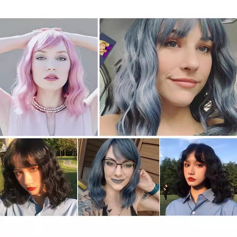 synthetic curly wig