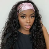 20inch afro small curly hair band fluffy wig - Image 2