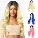 New Body Wave Wigs Length Curly Hair - Image 1