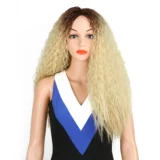 New Afro kinky curly wigs chemical fibre long curly wig - Image 2