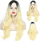 New Body Wave Wigs Length Curly Hair - Image 5
