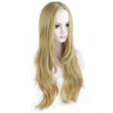 Medium Women's Body Wave Wigs Blonde Chemical Fibre - Image 4