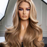 Body Wave Honey Blonde Wig | 100% Human Hair | Heat-Safe & Glossy - Image 3