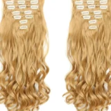 7 Piece Wig Multi Color Hair Extension Piece - Image 5